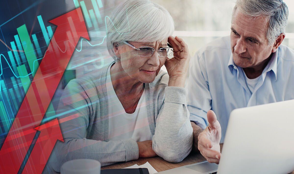 Pensioners issued warning on soaring inflation and falling markets - take action