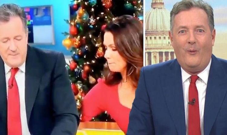 Piers Morgan addresses 'inappropriate' GMB moment with Susanna Reid 'Wasn't how it looked'