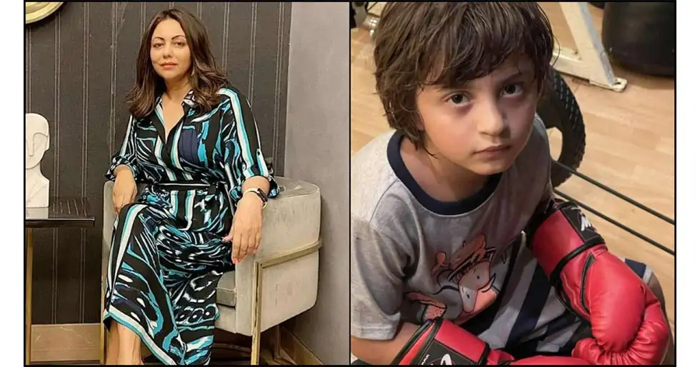 Gauri Khan shares a picture of her Mike Tyson aka AbRam Khan