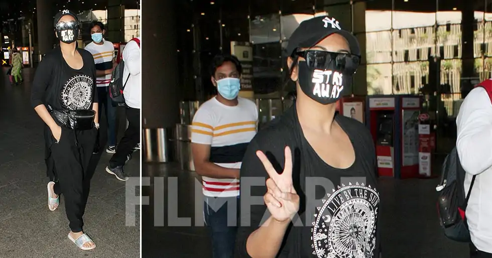 In pictures: Sonakshi Sinha’s latest airport look is all about comfort