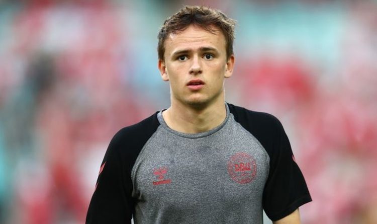 Tottenham see Mikkel Damsgaard transfer hopes boosted with Spurs keen on Euro 2020 star