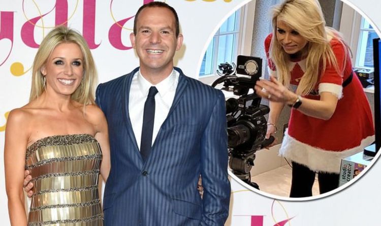 Martin Lewis stumbles across wife in sexy Santa costume after explaining