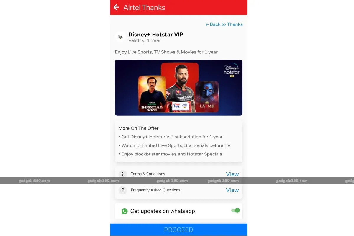 Airtel Broadband, Postpaid Users Get Disney+ Hotstar VIP for Free