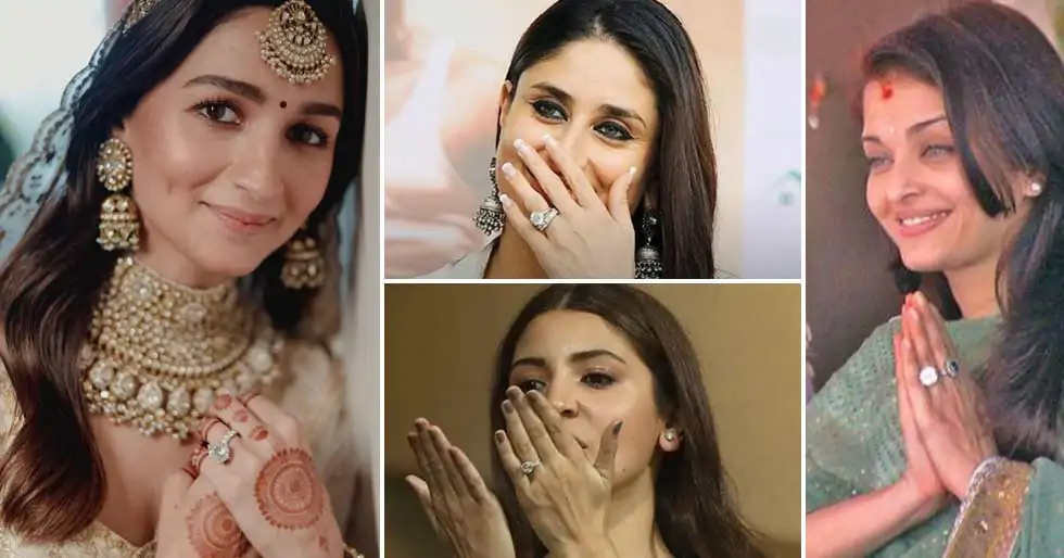 Here are the top gleaming Bollywood wedding rings that will catch your attention