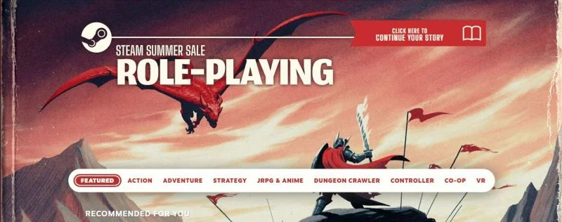 Top 5 role-playing game deals of the Steam Summer Sale 2021