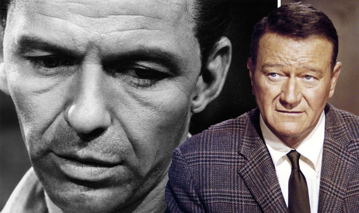 John Wayne launched attack after Frank Sinatra feud got out of hand