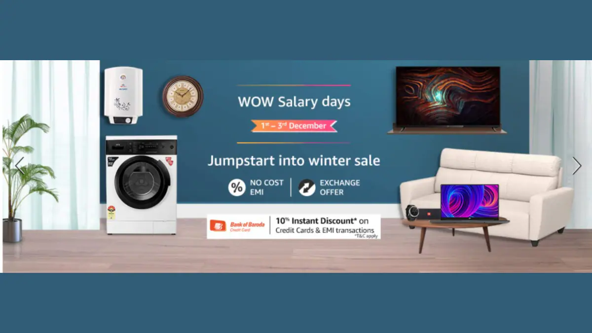 Amazon Wow Salary Days Kicks Off With Up to 30 Percent Off on Laptops, More