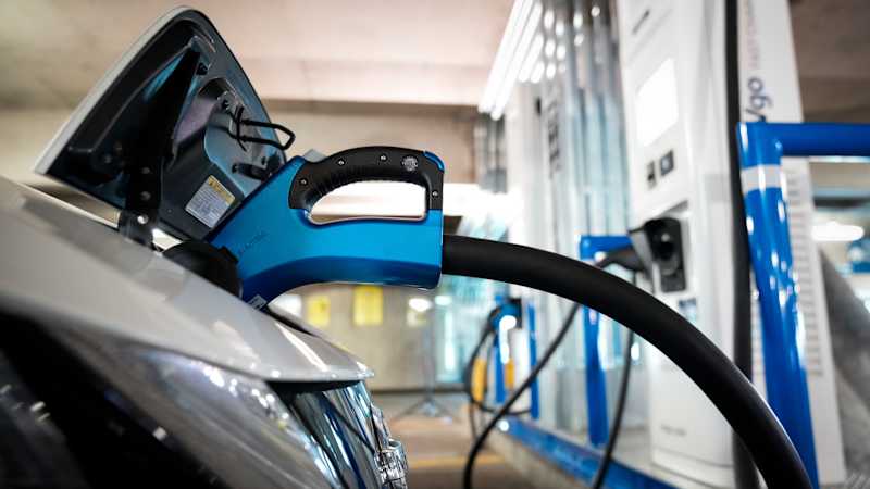 Biden's EV charging push could boost automakers taking on Tesla