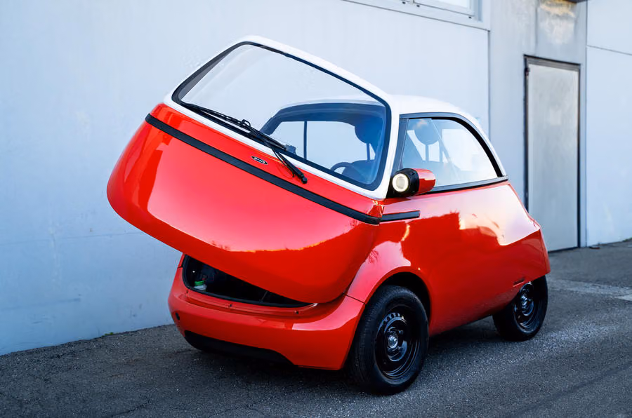 BMW Isetta-inspired Microlino 2.0 two-seater EV prototype revealed