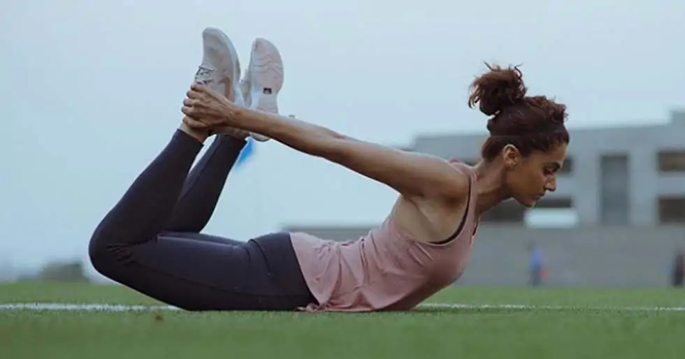 This bow and arrow posture by Taapsee Pannu will leave you in awe