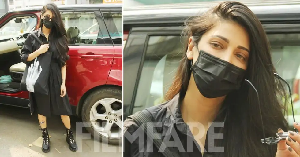 Pictures: Shruti Haasan photographed in the city