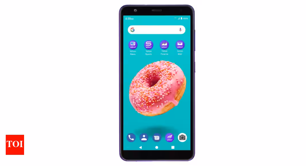 Yahoo launches its own Android phone for $50 - Times of India