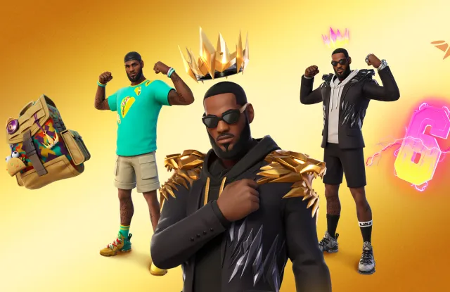 LeBron James Joins Fortnite Battle Royale in Special Outfits