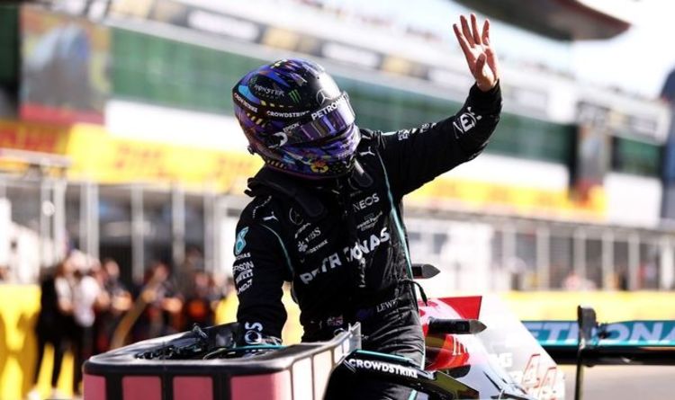 Lewis Hamilton reacts to Max Verstappen crash and iconic British Grand Prix victory
