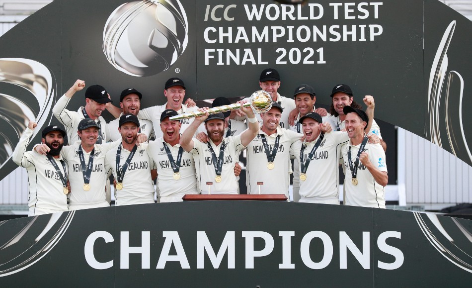 ICC congratulate New Zealand for clinching World Test Championship title