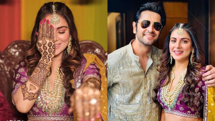 Kundali Bhagya's Shraddha Arya looks like breath of fresh air in her mehendi ceremony; see UNSEEN pics, videos