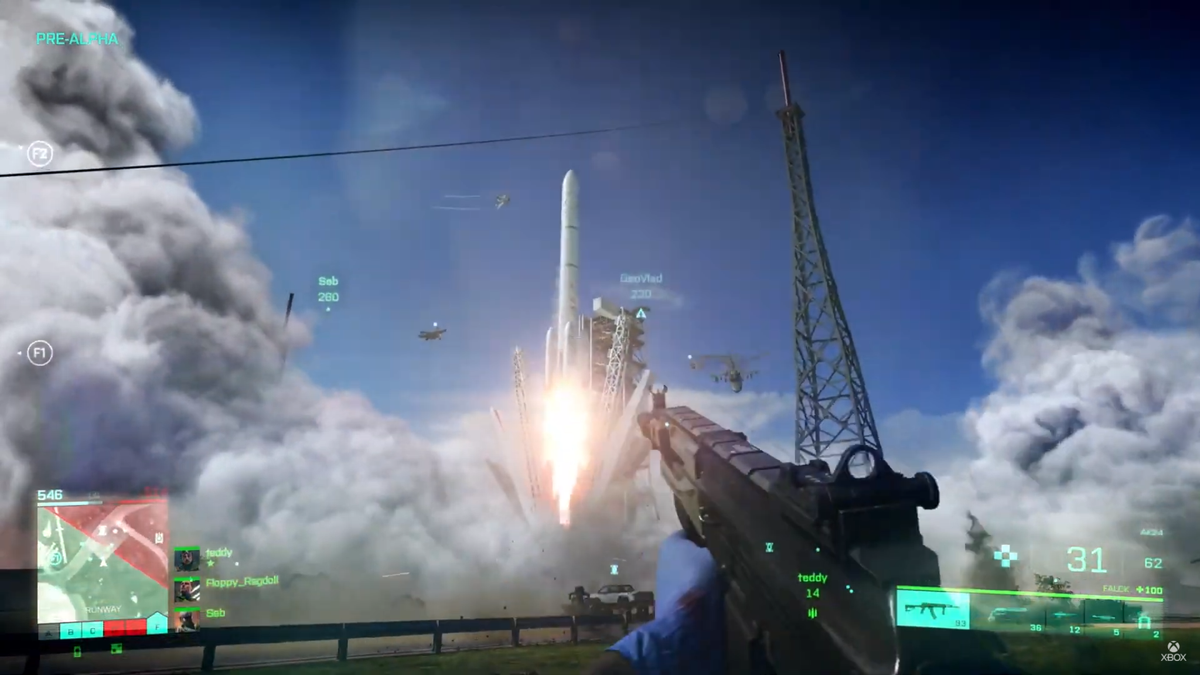 Battlefield 2042 gameplay just revealed — tanks, wingsuits, and really big tornadoes