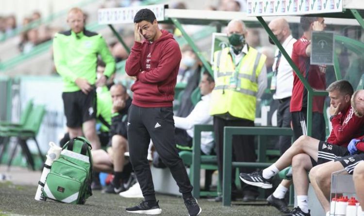 Arsenal boss Mikel Arteta hits out at stars after Hibernian defeat – 'No excuse'