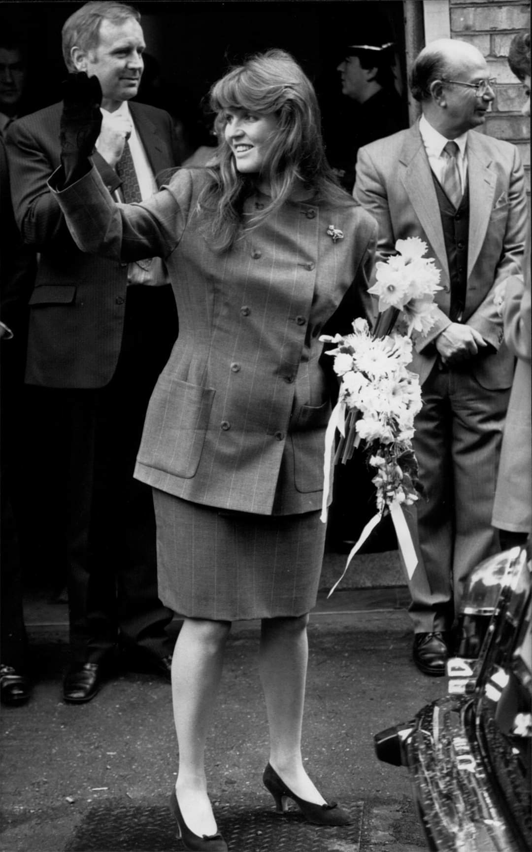 Sarah Duchess of York at Leavesden in 1988. Picture: Leavesden Hospital History Association