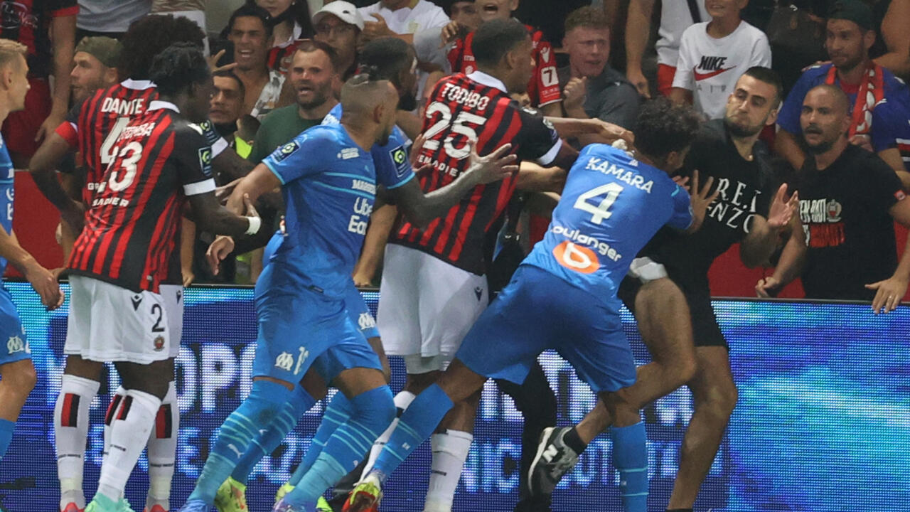 France opens investigation into violent clashes at Nice-Marseille football match