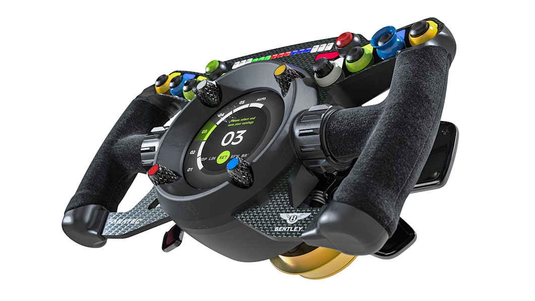 Bentley Continental GT3 Pikes Peak car's wheel can be used for games