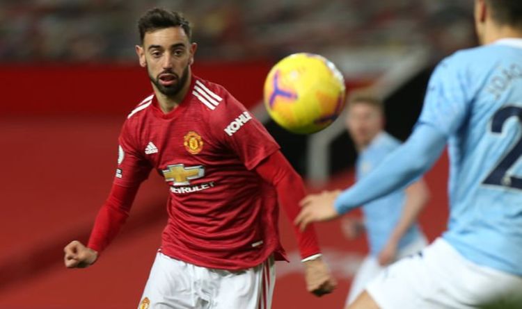 Man Utd player ratings vs Man City: Bruno Fernandes one of three stars to struggle in draw