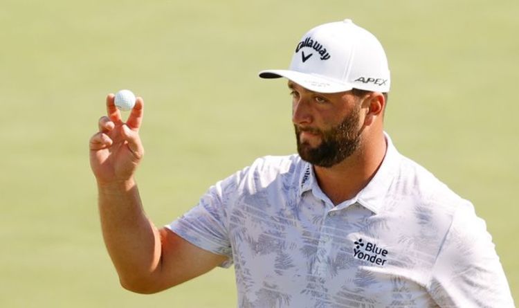 Jon Rahm and Rory McIlroy share lead alongside Sam Burns on day one of BMW Championship