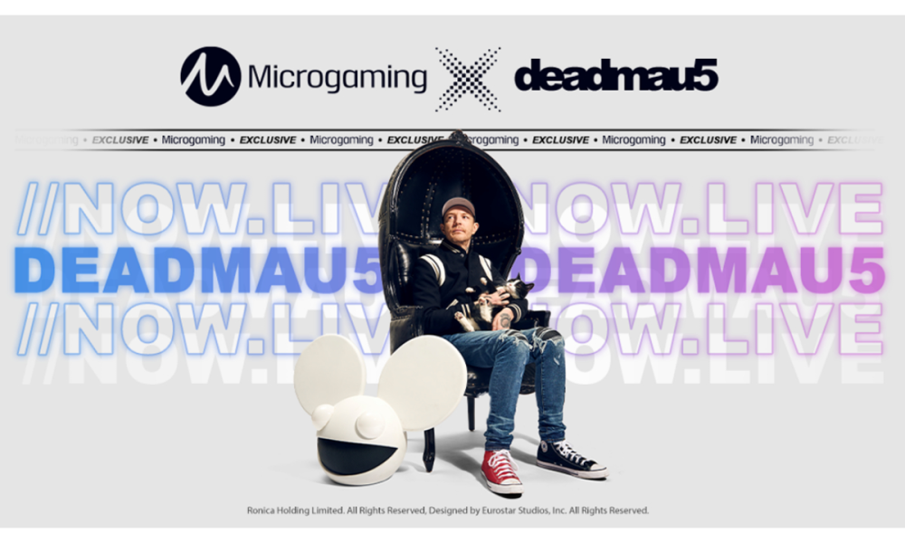 deadmau5 stars in new branded slot from Microgaming