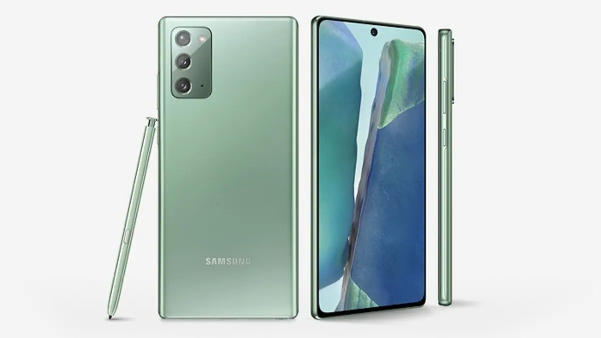 Samsung Galaxy Note 20 FE Revealed on Company Site