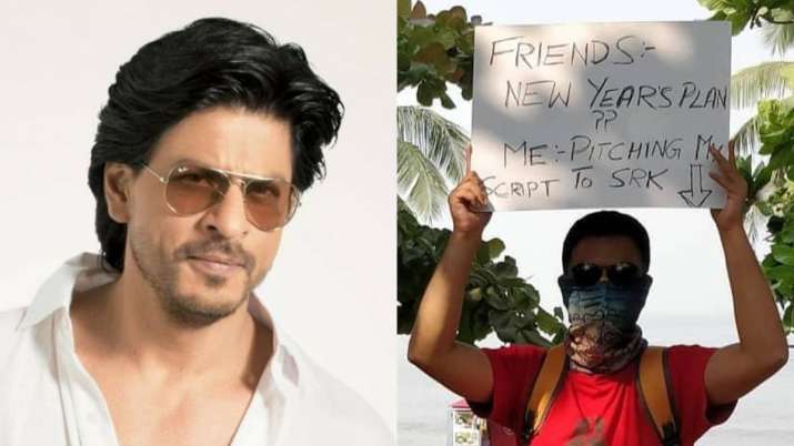 Bengaluru based filmmaker camps outside Shah Rukh Khan's Mannat to pitch his film story
