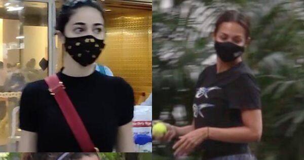 Spotted: Ananya Panday's vacation blues, Taapsee Pannu's salon glow, Malaika Arora turns cricketer | Bollywood