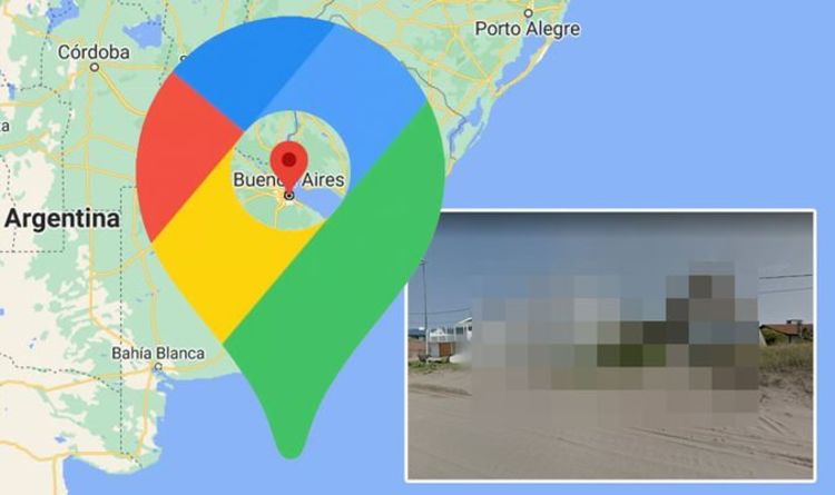 Google Maps Street View: House 'completely censored' by Google in 'strange' photo - why?