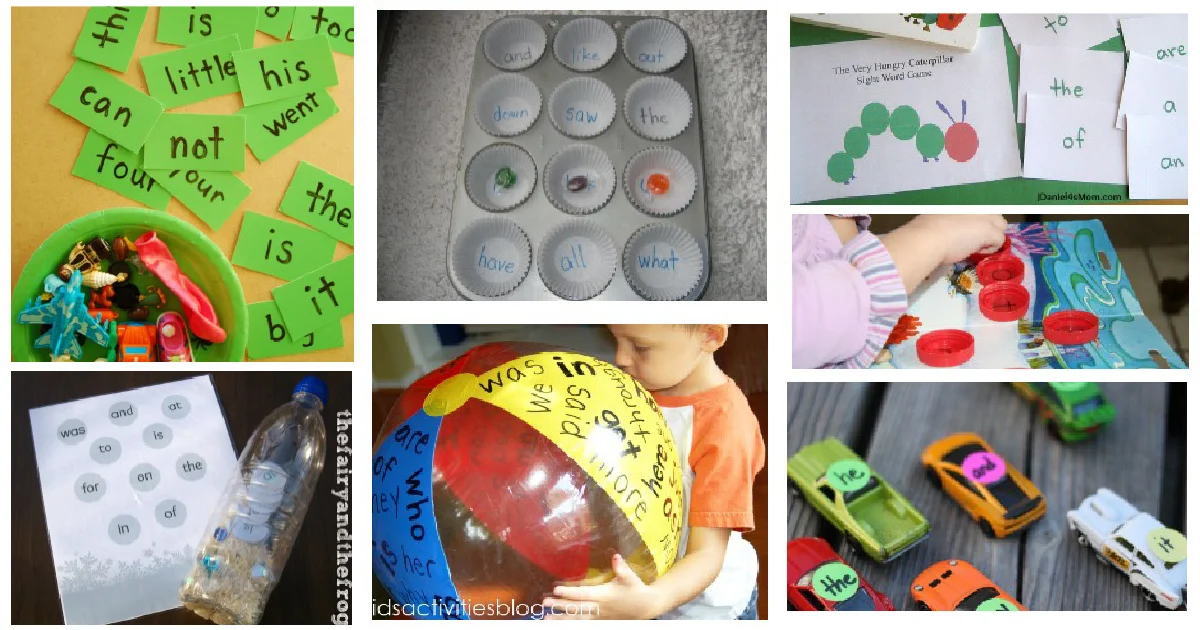 100 Sight Words Activities To Help Your Kids Read Faster