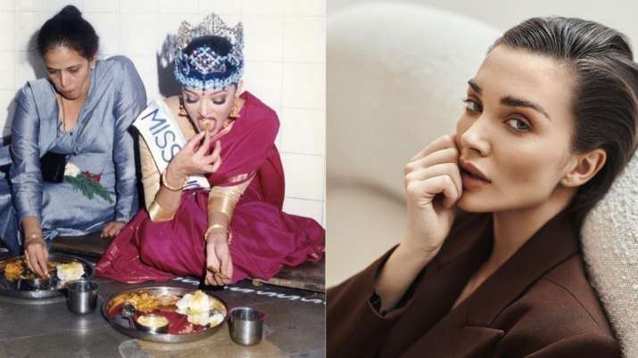 Amy Jackson shares throwback pic of her 'forever favourite' Aishwarya Rai eating food on floor