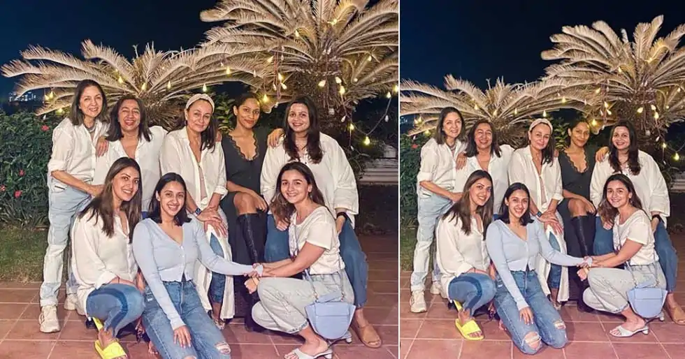 Alia Bhatt, Soni Razdan, Masaba, Neena Gupta party together