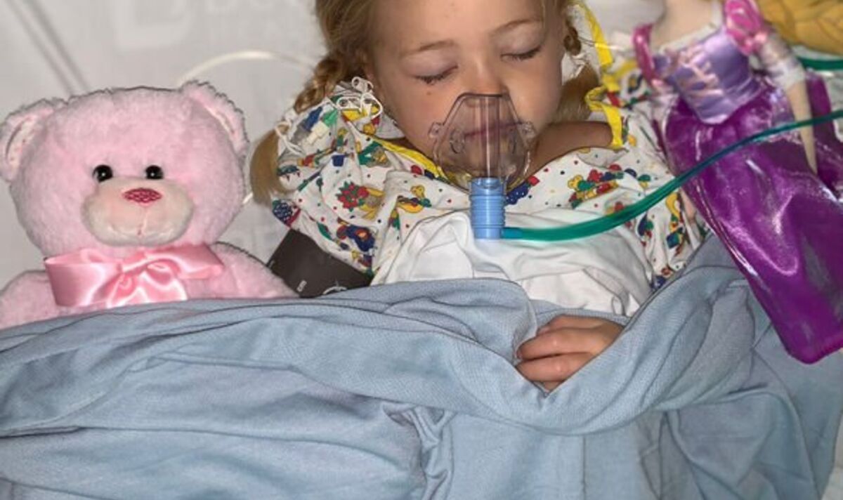 Little girl, 4, needed life-saving op after catching a 'flesh-eating'