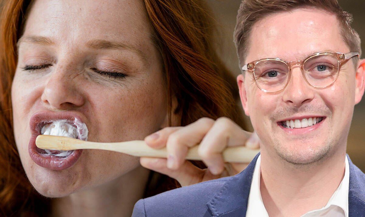 Dr Alex George warns brushing in the mornings could be 'bad for your teeth'