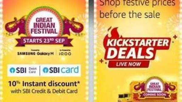 Amazon Great Indian Festival sale begins September 23: Details