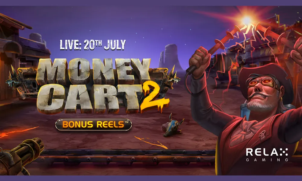 Relax Gaming releases UK exclusive Money Cart 2 Bonus Reels
