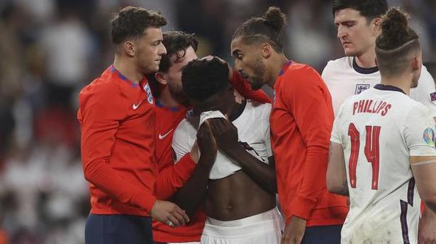 Racist abuse targets English players who missed penalties