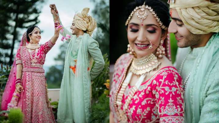 Pandya Store actor Akshay Kharodia's fairytale wedding with girlfriend Divya Punetha in Dehradun; see pics