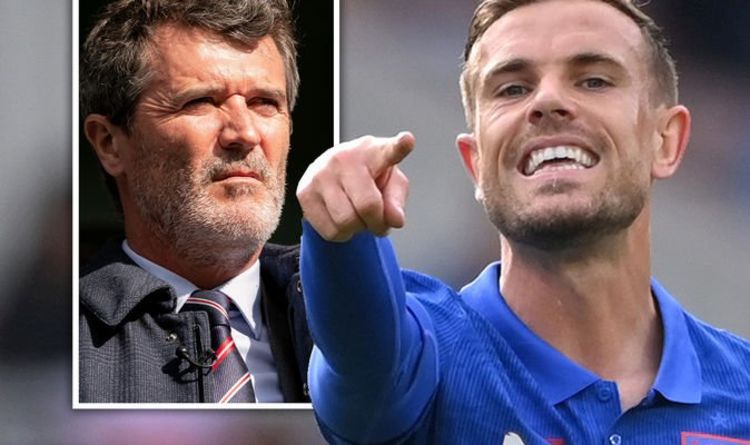 Liverpool star Jordan Henderson responds to Roy Keane's England Euro 2020 jibe