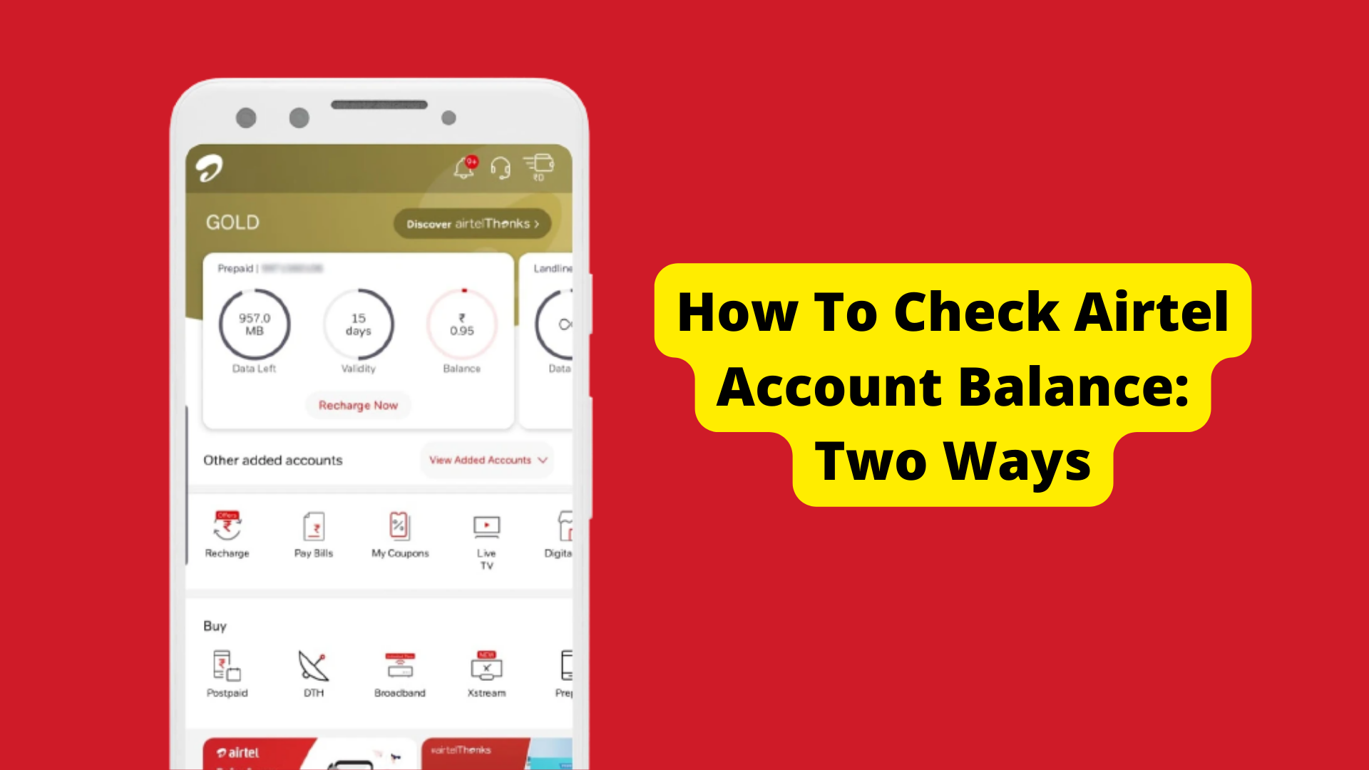 How To Check AirTel Account Balance: Two Ways