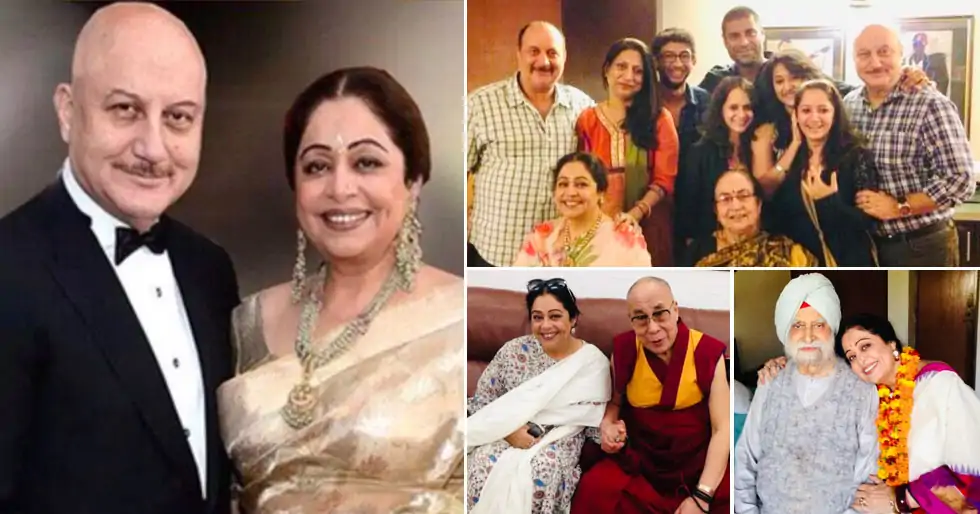 Anupam Kher wishes Kirron Kher with a special birthday post