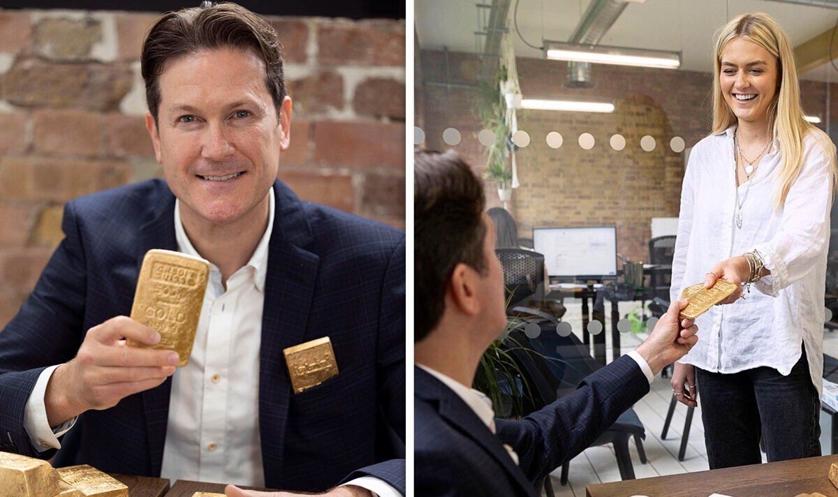 'Best chance of keeping ahead of inflation' UK boss pays employee wages in gold