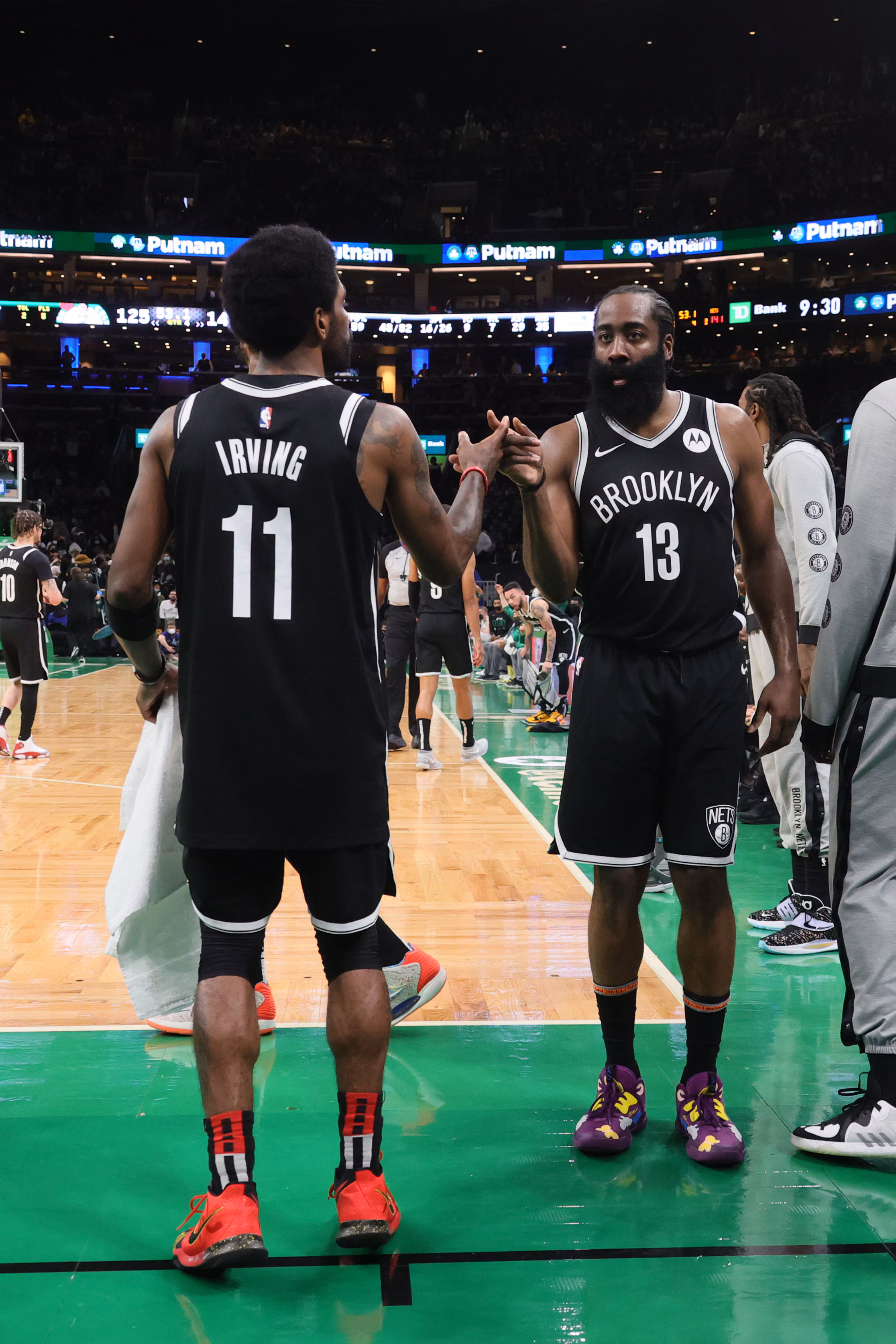 Nets GM Optimistic Kyrie Irving, James Harden Sign New Contracts Before Season
