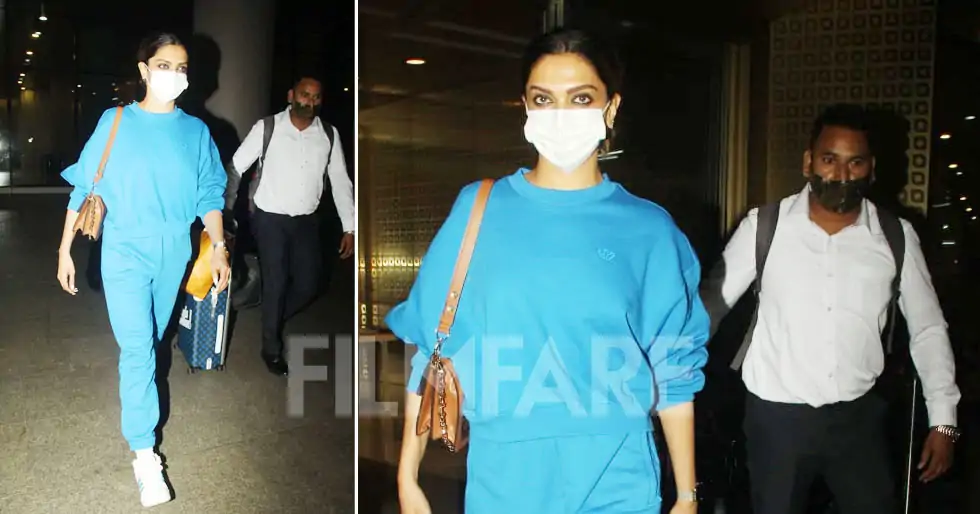 Pictures: Deepika Padukone bats for blue
