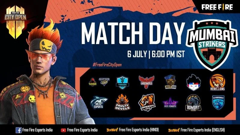 Free Fire City Open Mumbai Finals: Qualified teams, schedule and prize pool distribution