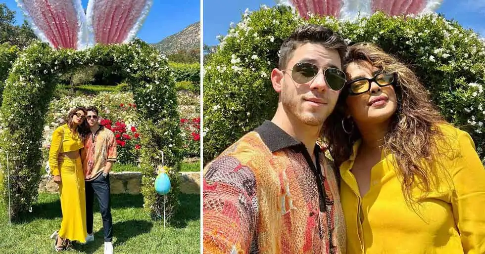 Priyanka Chopra Jonas and Nick Jonas celebrate their first Easter post welcoming their daughter