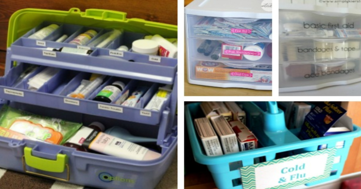 17 Genius Ideas to Organize Your Medicine Cabinet | Kids Activities Blog